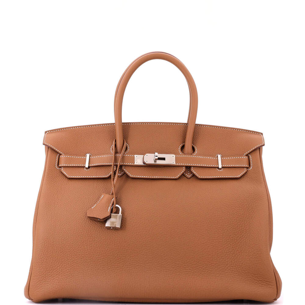 Hermes Birkin 35 Brown Togo with Palladium Hardware
